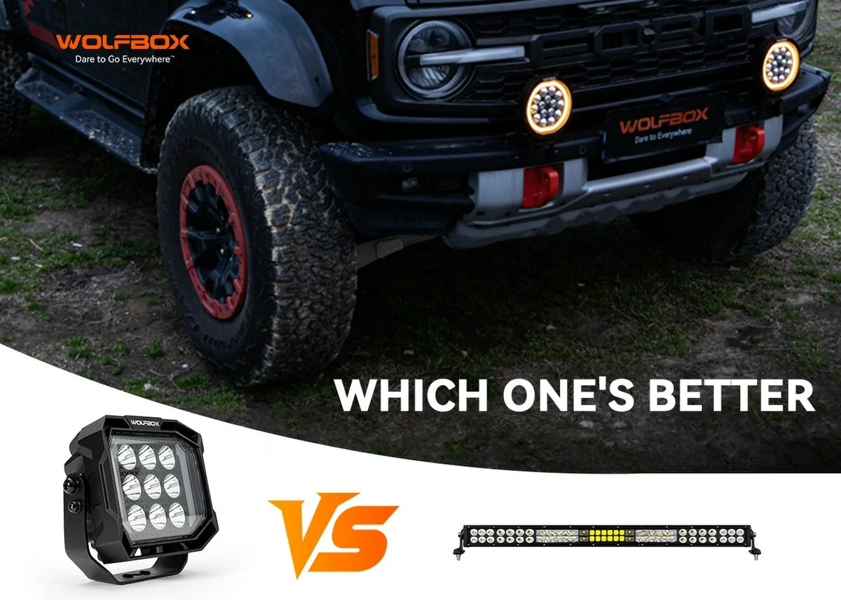 LED Light Bar vs. Off-Road Pods: Which One's Better for Your Build?
