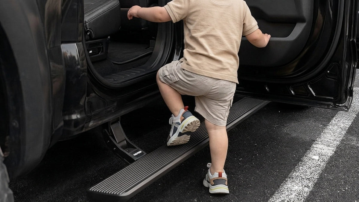 How Power Retractable Running Boards Improve Ground Clearance