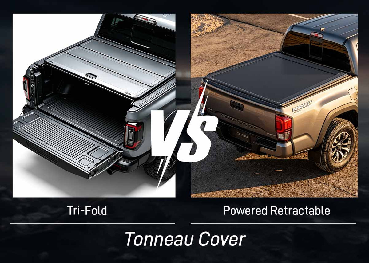 Tri-Fold Truck Bed Cover vs. Powered Retractable: Which One's Right for You?