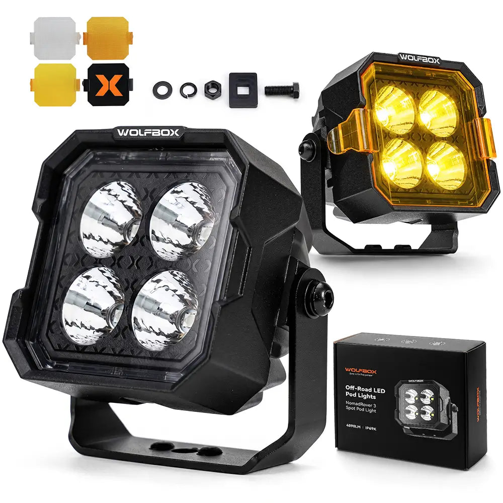 NomadRover 3" Off-Road LED Pod Lights（Pair）