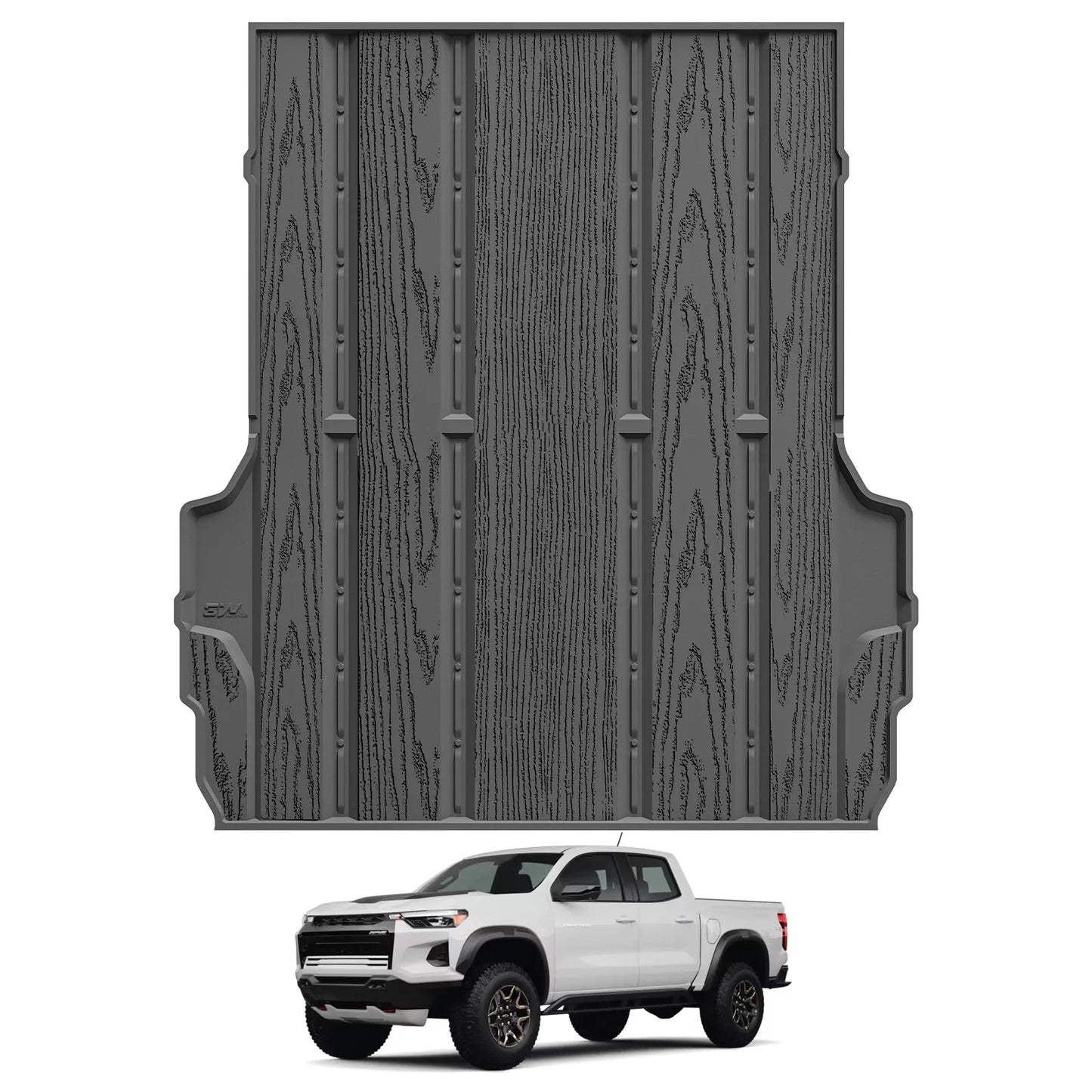 5'1" Truck Bed Mat - 3W Thorex™ All-Weather Protection