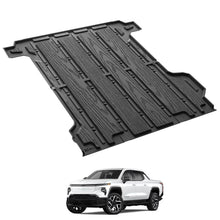 3W Floor Mats Fit for Chevrolet Silverad EV 2024-2025 (WT & RST)/GMC Sierra EV/Sierra EV Denali Accessories TPE All Weather Bed Mat