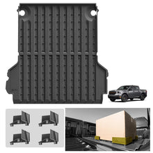 4'6" Truck Bed Mat with Cargo Organizers- 3W Thorex™ All-Weather Protection