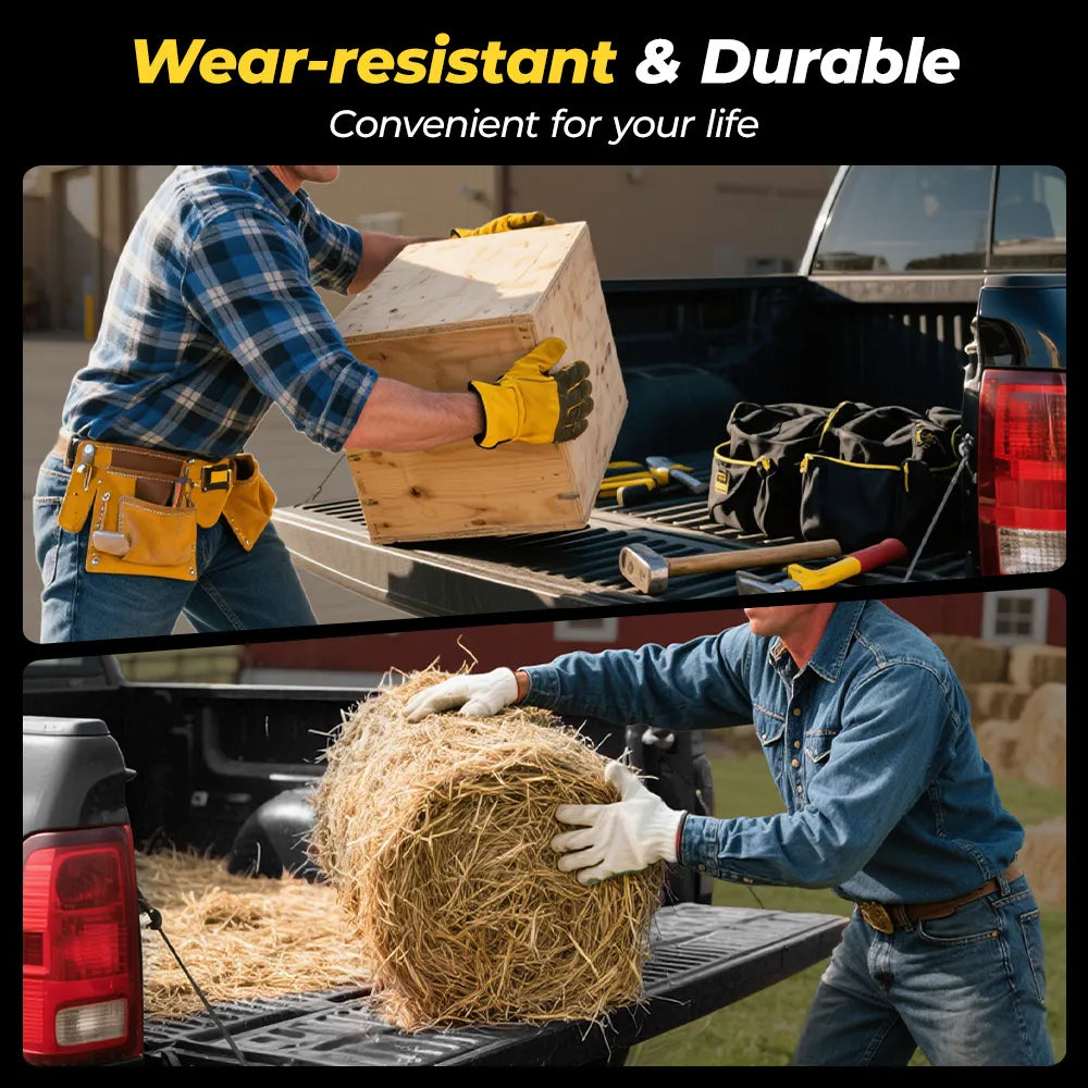 3W Truck Bed Mat Compatible with Dodge Ram 1500 2019-2026 Car Accessories Vehicle Perfectly Flush All Weather Protection TPE Full-Size Light-Duty Pickup Car Bed Cargo Mat
