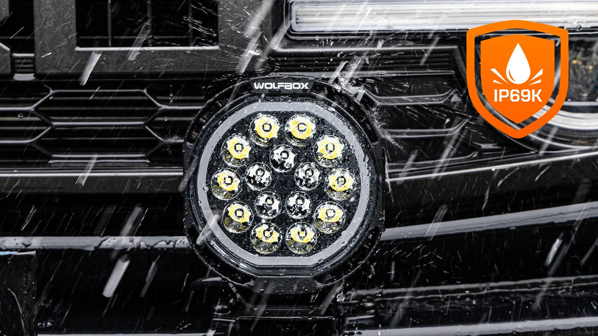 IP69K Waterproof-NomadRover 7" off-road pod light
