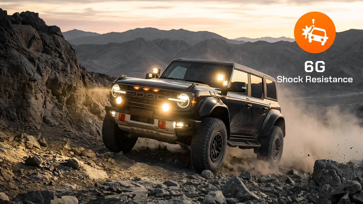 6G Shockproof-NomadRover 3" off-road pod light