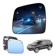 Wide-Angle Convex Side Mirrors for Jeep Cherokee L (12-26)| blue
