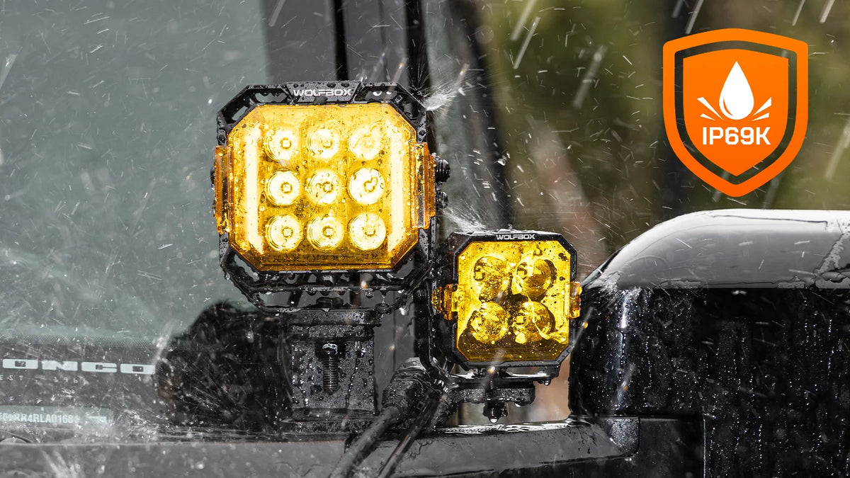 IP69K Waterproof-NomadRover 3" off-road pod light