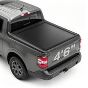 Electric truck bed cover fitted for MAVERICK 4.5 ft (4'6") pickup truck bed.