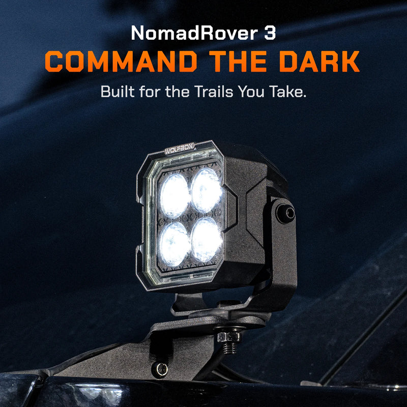 NomadRover 3" Off-Road LED Pod Lights（Pair）