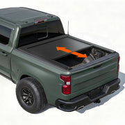 Electric truck bed cover fitted for silverado 1500 5.8 ft (5'10") pickup truck bed.