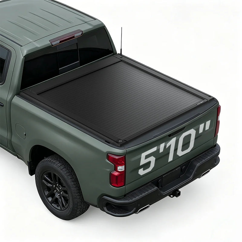 SmartSlide Electric Retractable Bed Cover 5'10" Bed