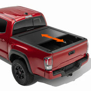 Electric truck bed cover fitted for tacoma 5ft (5') pickup truck bed.