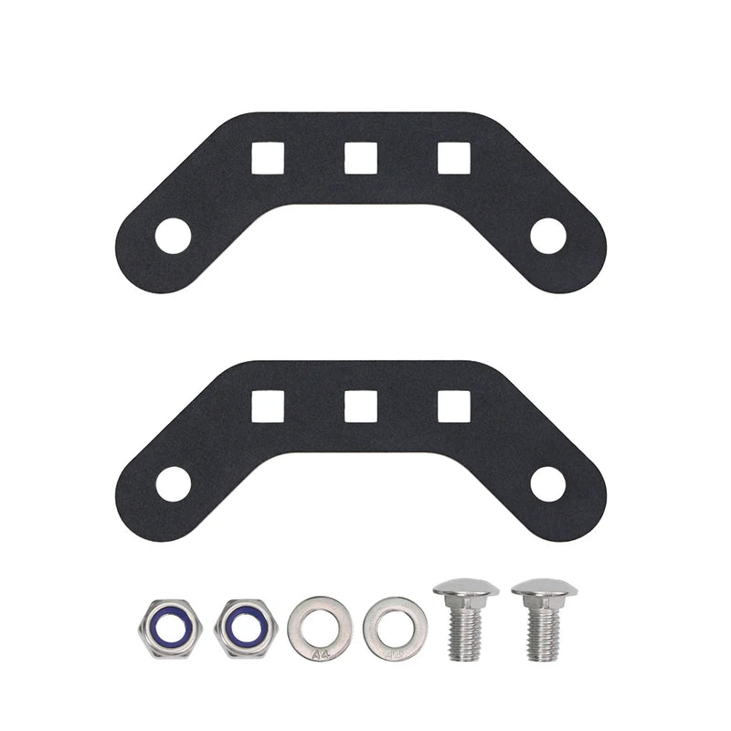 Universal Dual LED Pod Mounting Brackets - Twin Pod Adapter (Pair)