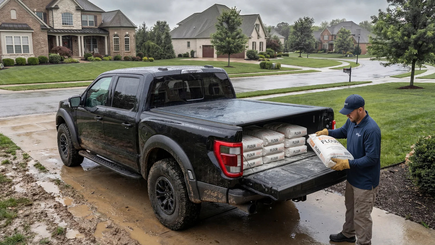 Weather-sealed edges on electric retractable tonneau cover