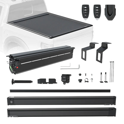 What’s included with electric truck bed cover installation kit