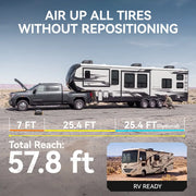 Off-Road Air Compressor High-CFM Dual-Cylinder Tire Inflator | WOLFBOX HyperFlow 60D - WOLFBOX