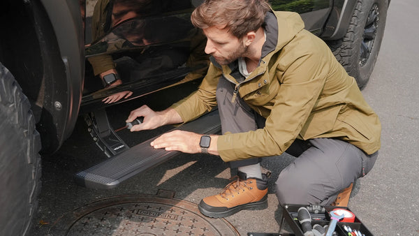 Power Running Boards install video
