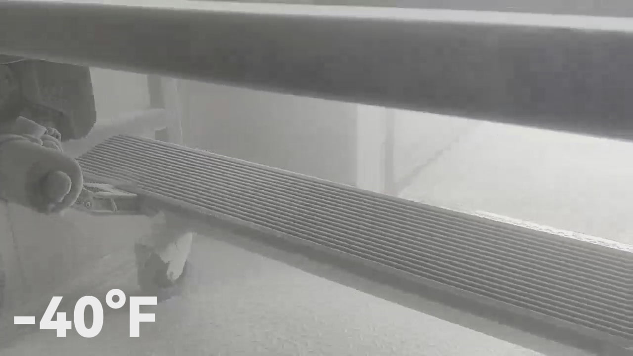 Electric power running boards -40°F ice test, USA winter performance