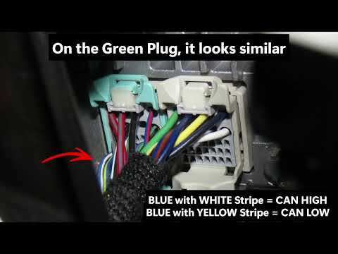 How to Locate the CAN Bus Port 2022 Chevy Silverado 150025003500 Power Running Board Wiring