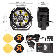 NomadPixel  5" Off-Road LED Pod Lights（Pair）