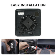 The Jeep Wrangler JL (18-26) | Gladiator JT (20-26) comes with a step-by-step easy installation of WOLFBOX side mirror glass, featuring factory-style clips and simple plug-and-play wiring for effortless setup.